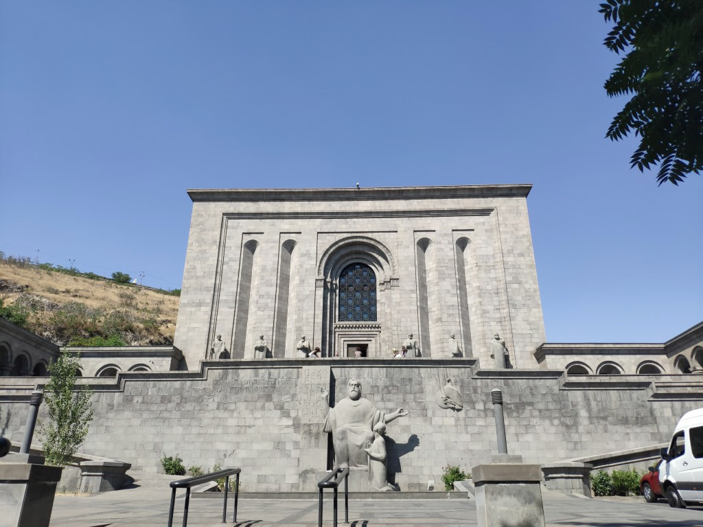 The Matenadaran in Yerevan